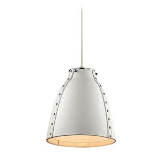 Leather loftslampe i hvid fra Design by Grönlund.